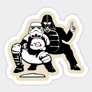 Umpire Strikes Back Sticker